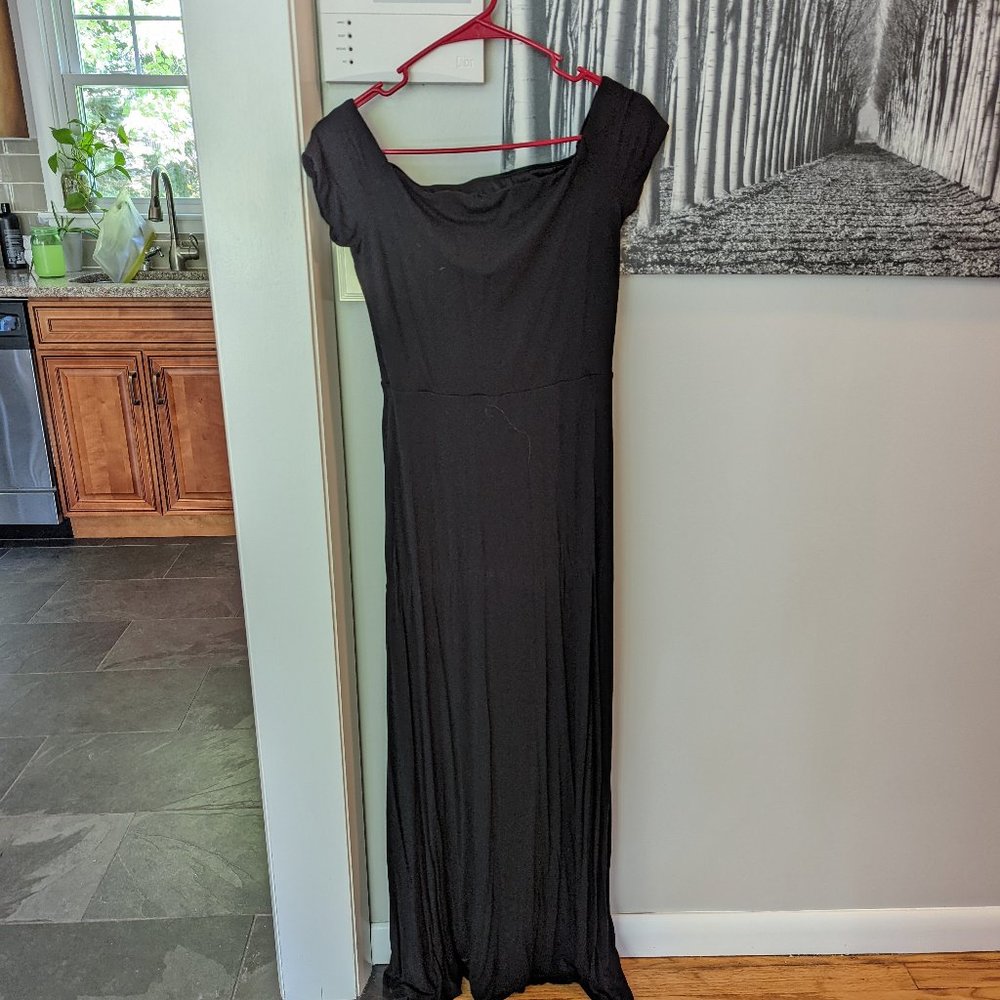 Black Off The Shoulder Dress